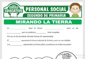 La Tierra para Segundo de Primaria – Fichas GRATIS